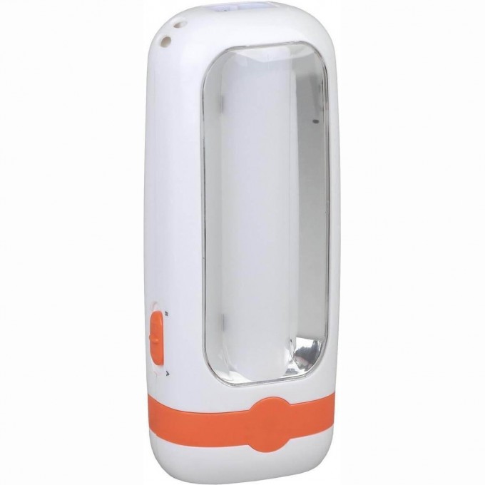 Фонарь кемпинговый светодиодный ЭРА White Edition KA10S аккумуляторный яркий походный светильник бело-оранжевый B0025642