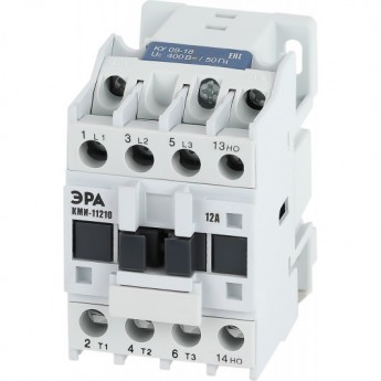 Контактор ЭРА PRO KKM11-012-400-10-E КМИ-11210 12А 400В/АС3 1НО Контактор ЭРА PRO KKM11-012-400-10-E КМИ-11210 12А 400В/АС3 1НО