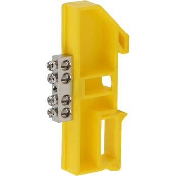 Шина ЭРА PE "земля" на на DIN-изол. ШНИ-6х9-4 никелированная Д